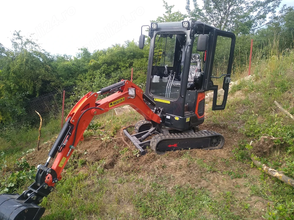 mini excavator stx 16 NOU