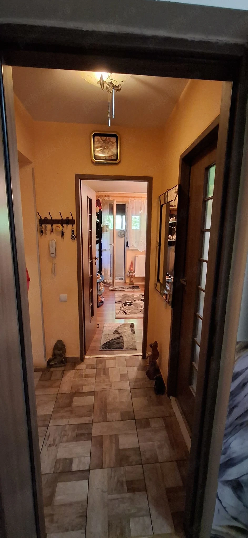 Vând garsoniera cu grădină 
