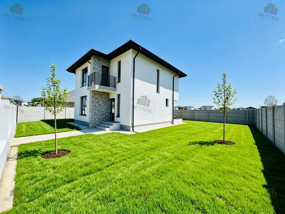 Casă Nouă Individuală 4 Camere | Teren 355 mp | Gata de Mutare | Comuna Bercen