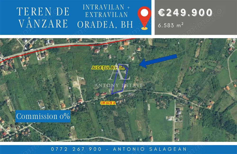 Teren intravilan, de vanzare - Oradea, Bihor