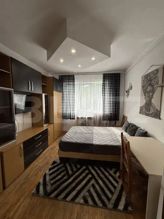 Garsonieră luminoasă, 20 mp, baie renovată, etaj intermediar