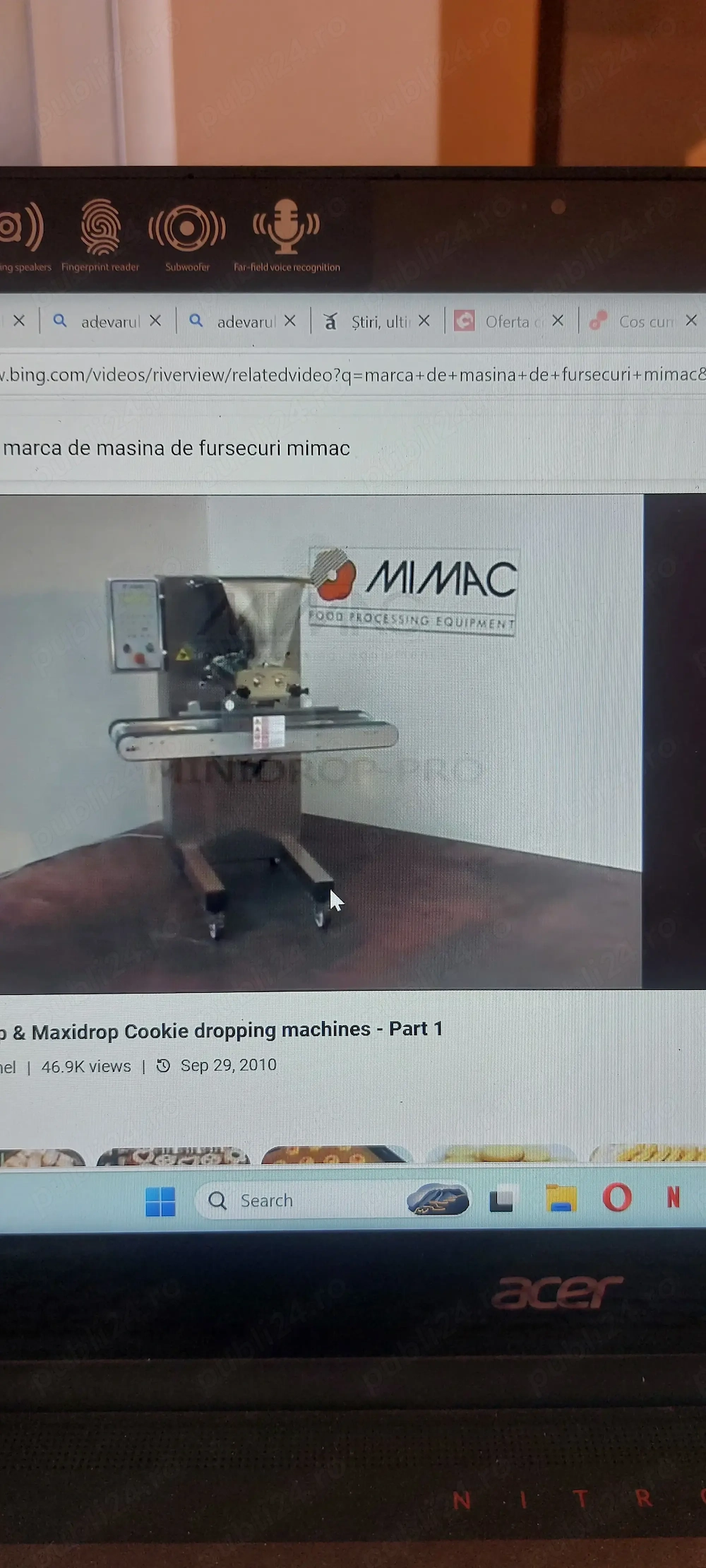 Se vinde masina de facut fursecuri MIMAG italia