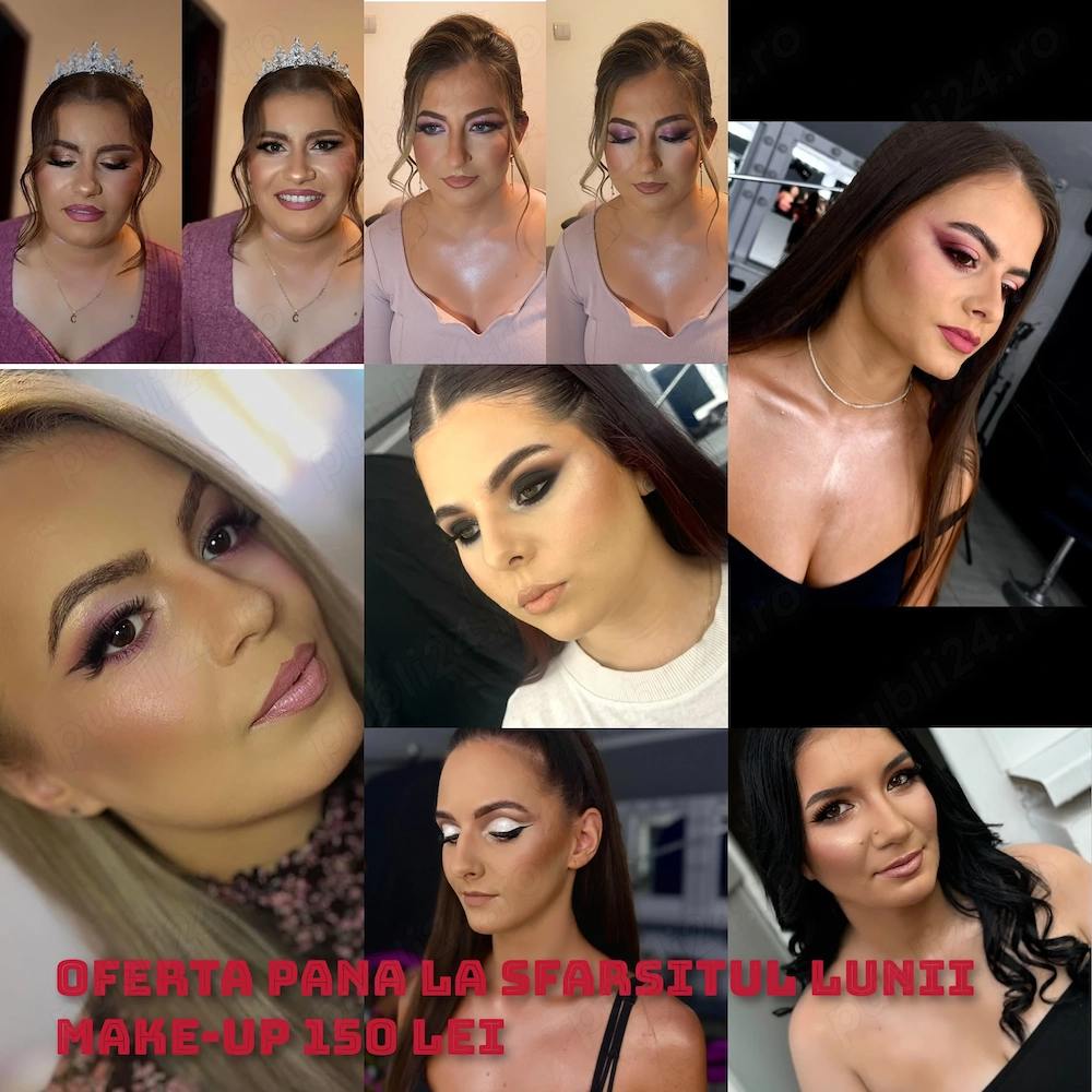 Ofer servicii de make-up 
