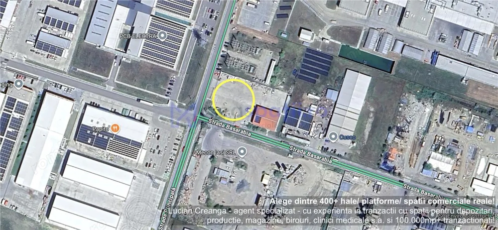 Platforma betonata, de la 550mp la 1250mp, Parc Miroslava, Bratuleni