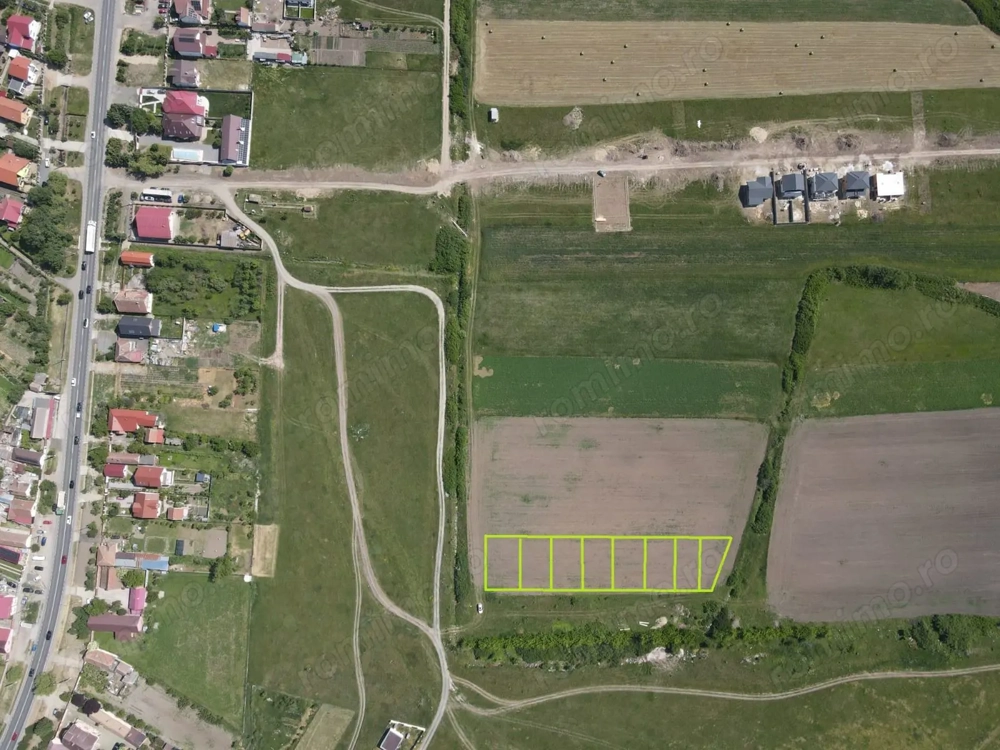 Terenuri de vanzare in Vatra Satului Remetea Mare 500mp - 27.500  Euro