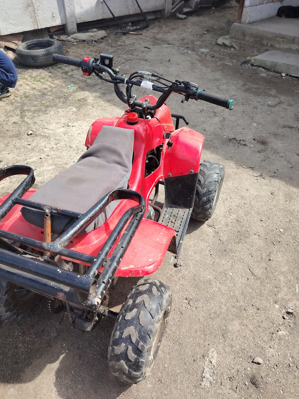 ATV 107 cm în stare foarte buna la proba accept variante 