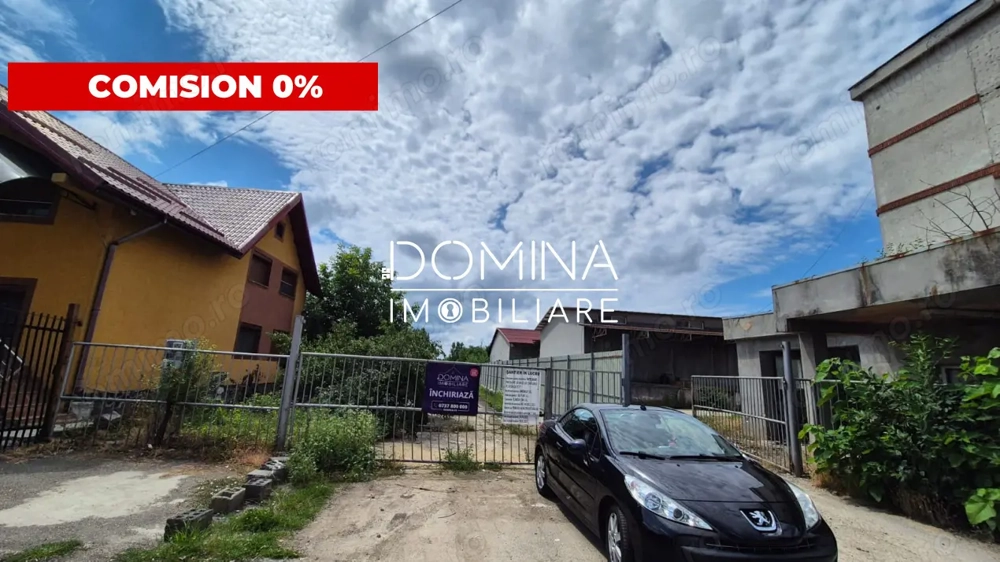 Teren intravilan *zona industrială - Agriculturii/Depozitelor - acces din 9 Mai*