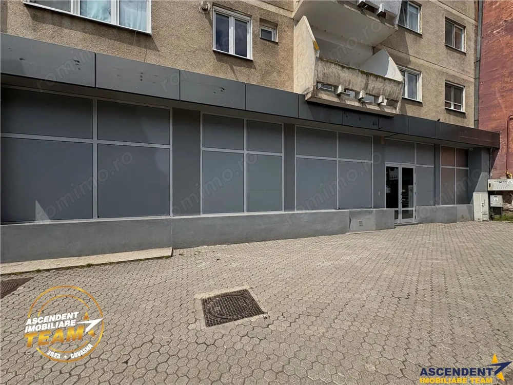 Locatie centrala cu front stradal amplu, ideala pentru birou, sediu firma sau spatiu comercial, Sfan