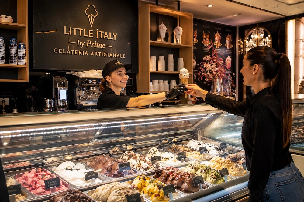 Gelateria Little Italy by Prime din Iulius Town își mărește echipa!
