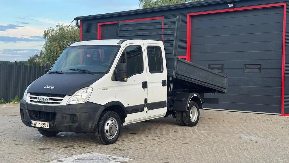 Iveco 35c15 basculabil 3lateral 7locuri