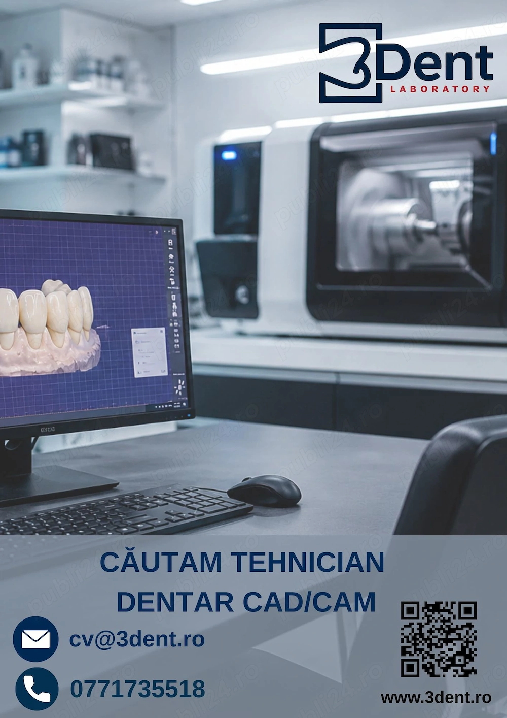 Tehnician Dentar Specializat în CAD CAM 