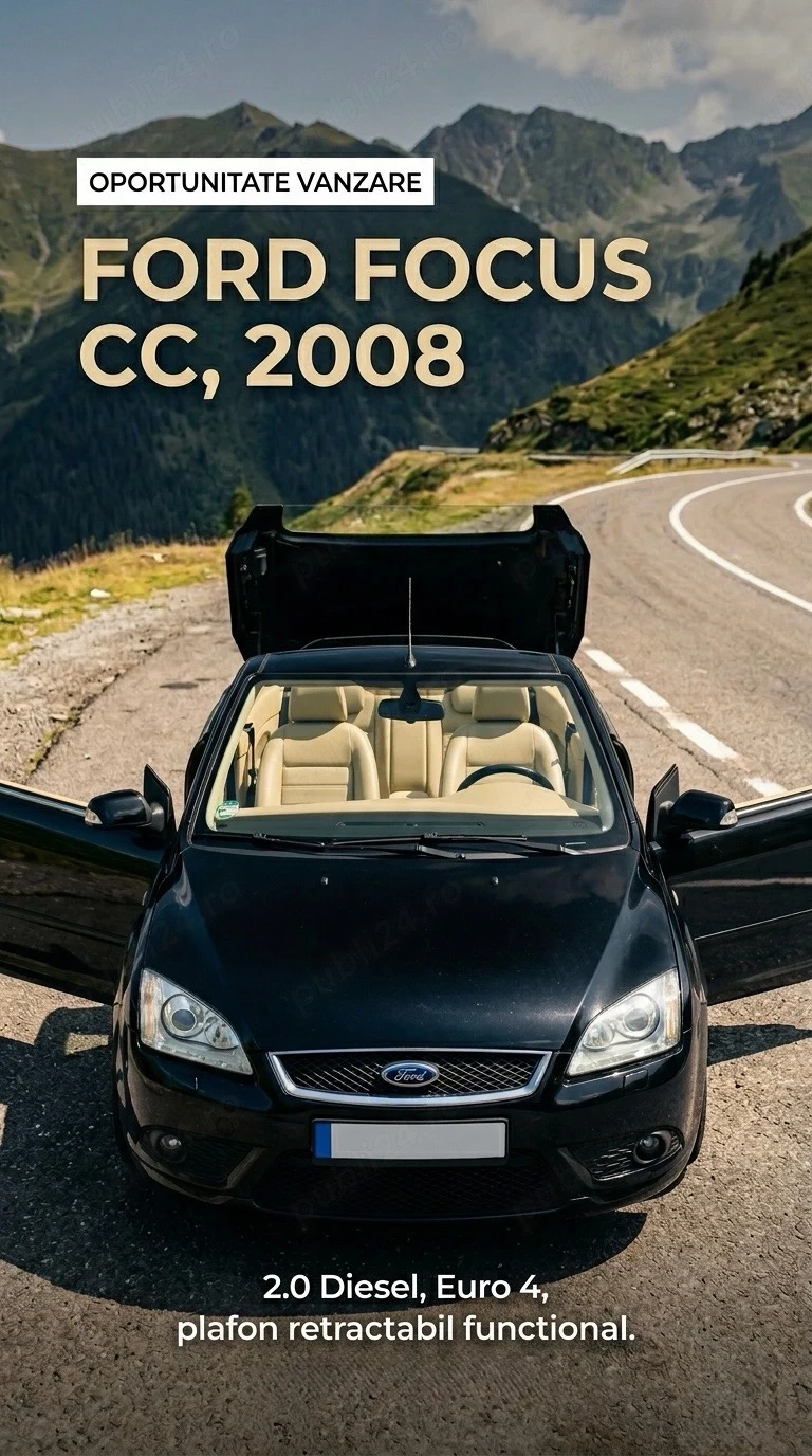 Ford Focus CC Cabrio 2.0 TDCi 2008 - 