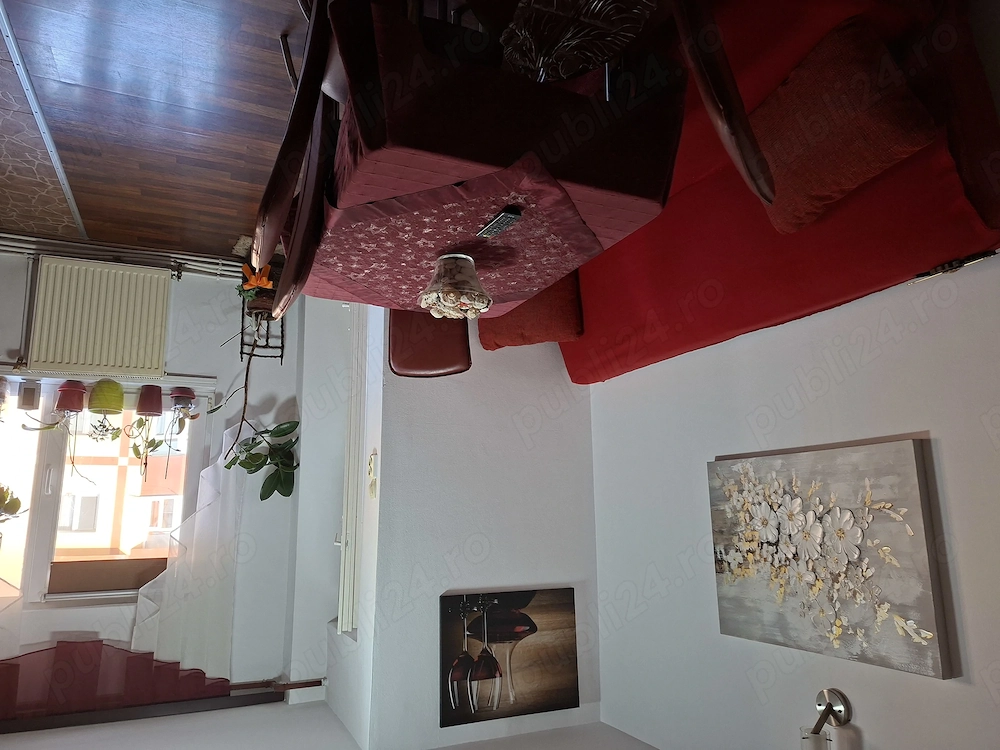 Vânzare apartament 2 camere, decomandat, bucătărie open space  complet mobilat ocupabil imediat