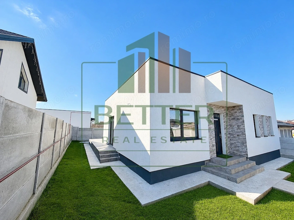 Casa individuala parter - 3 Camere | Teren 378 mp | Comuna Berceni