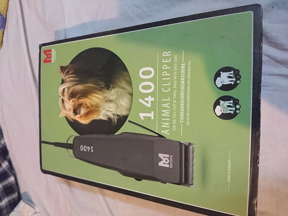 Vând aparat de tuns animale Moser 1400