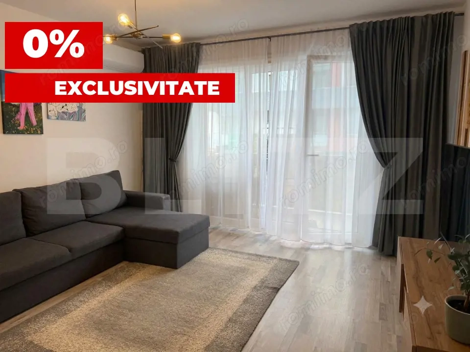Apartament 2 camere, 56 mp, loc de parcare inclus, Avantgarden Brașov