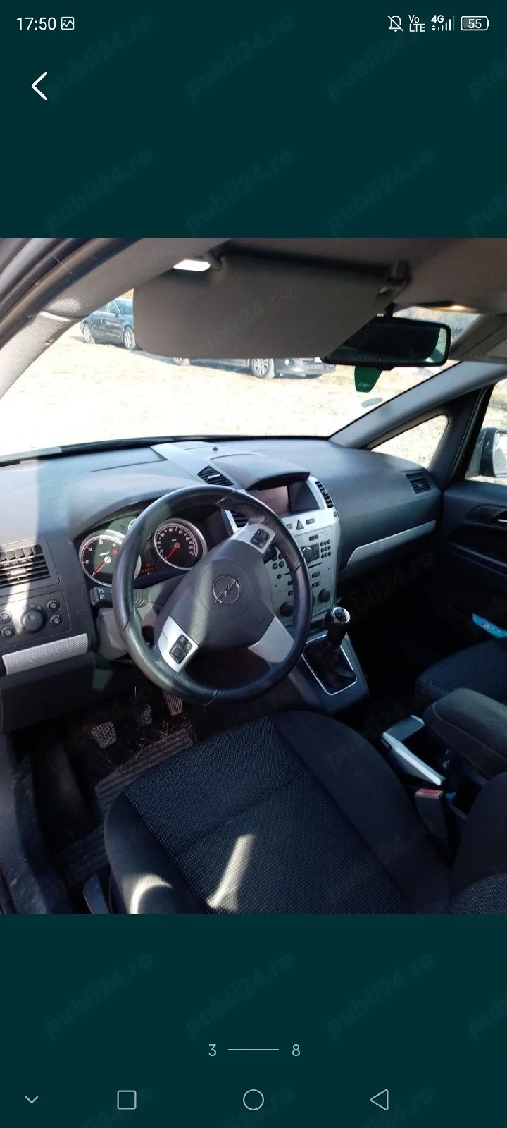 Vând Opel Zafira ecoflex 