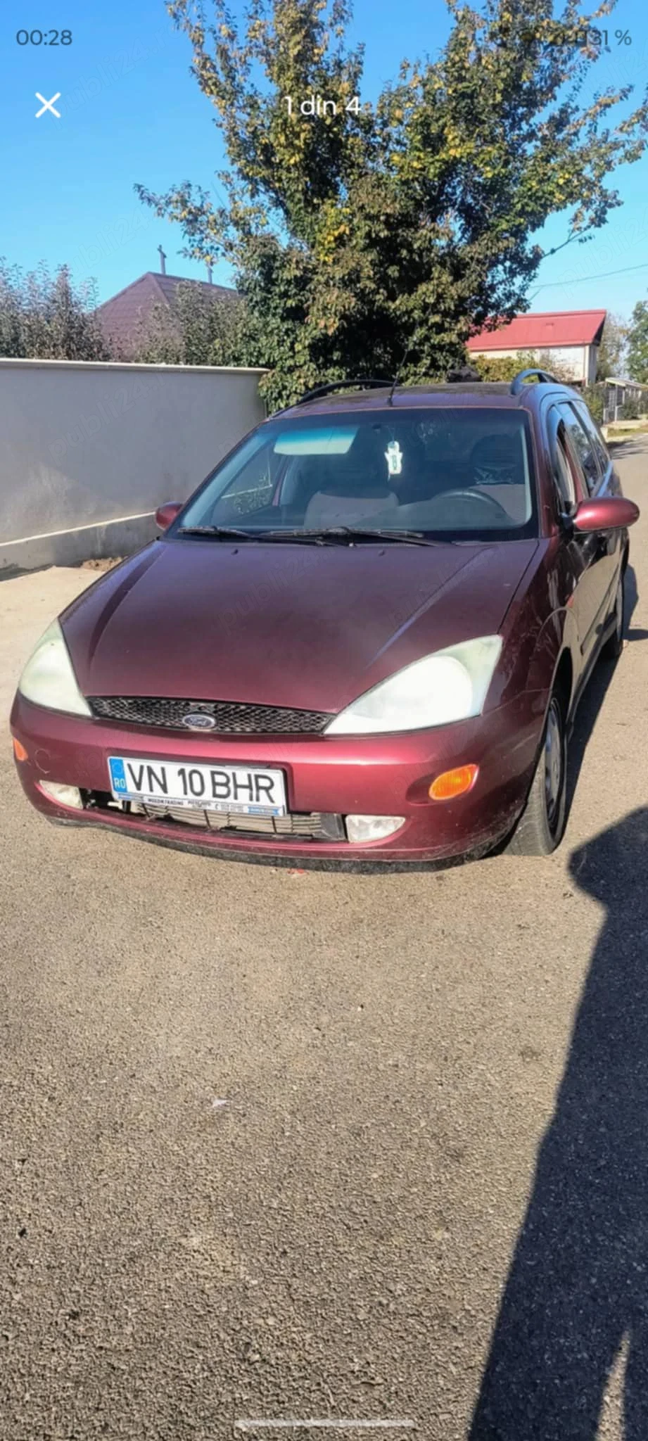 Ford focus 1,6 benzina 