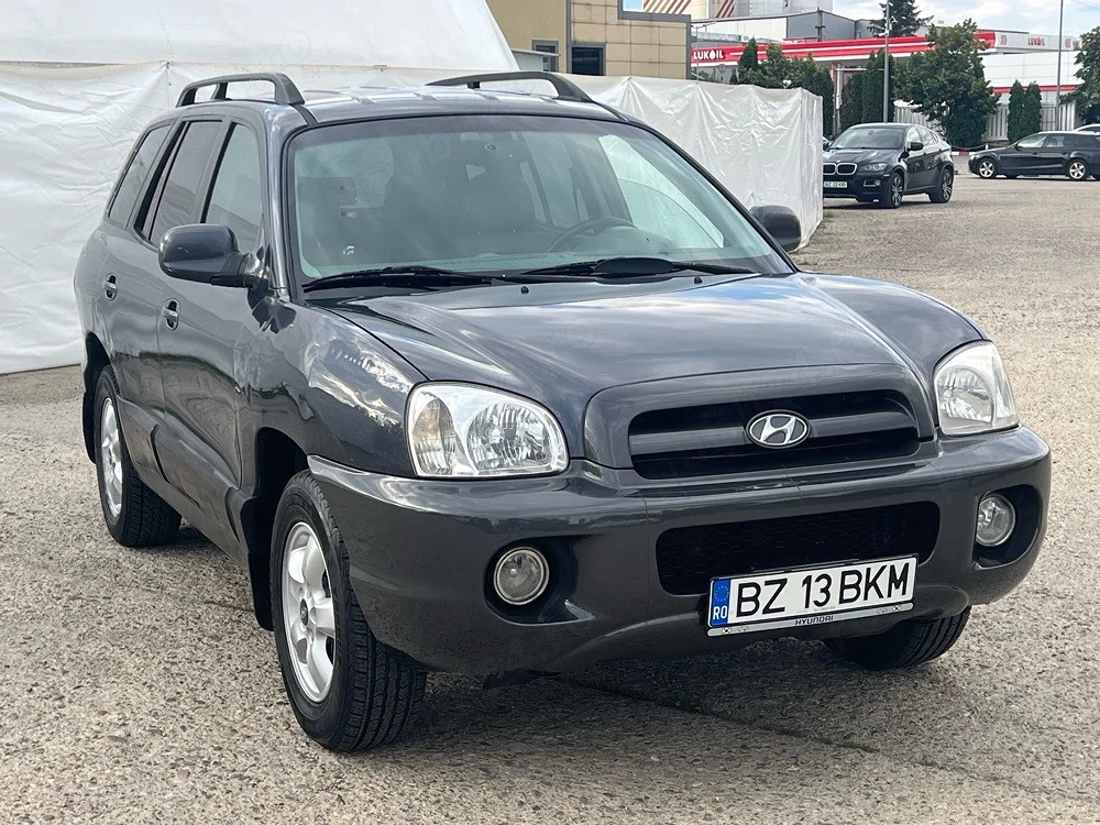Hiunday santa-fe 2.0 crdi 120cp 4x4 permanent 5+1 trp an 2006 acte valabile propretar fiscal pe loc 