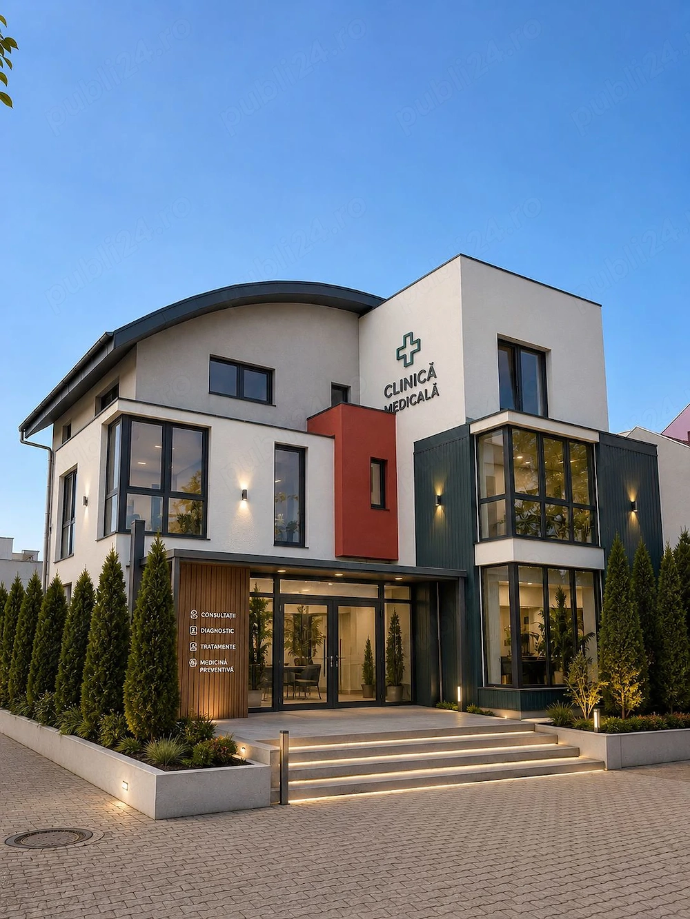 Clădire 270m2-    ideală pentru clinică medicală, policlinică sau salon de înfrumuseța