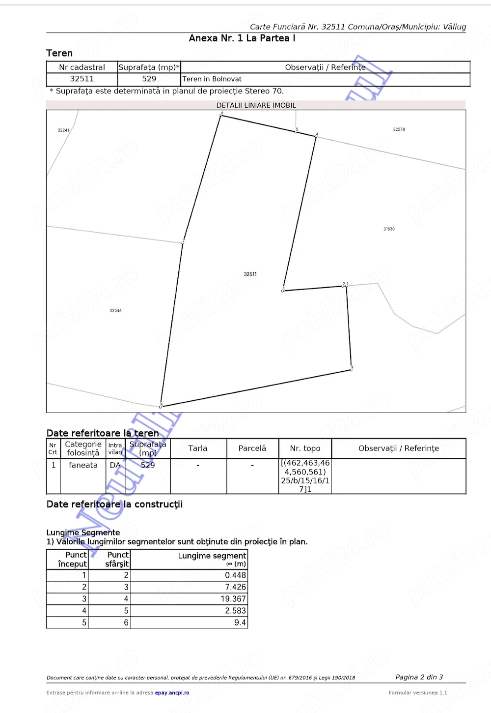 Teren de vanzare in Valiug , zona Crivaia p 22.300 euro. Ideal pentru o cabana , sau loc de gratar .