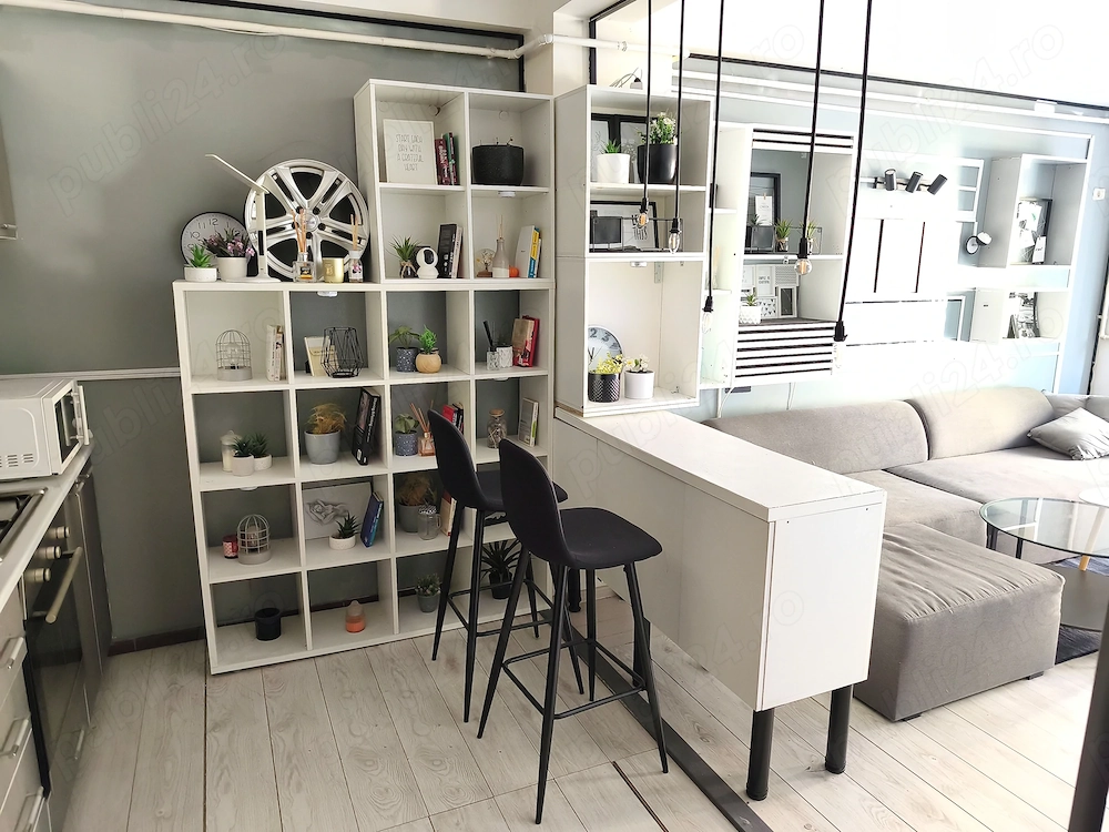 Apartament 2 camere complet renovat | Open-space modern 
