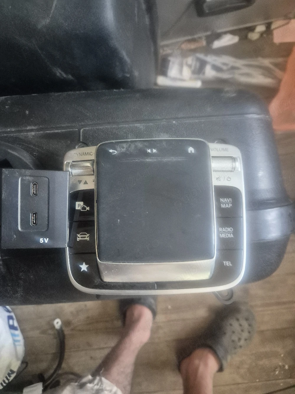 Joystick navigatie mercedes