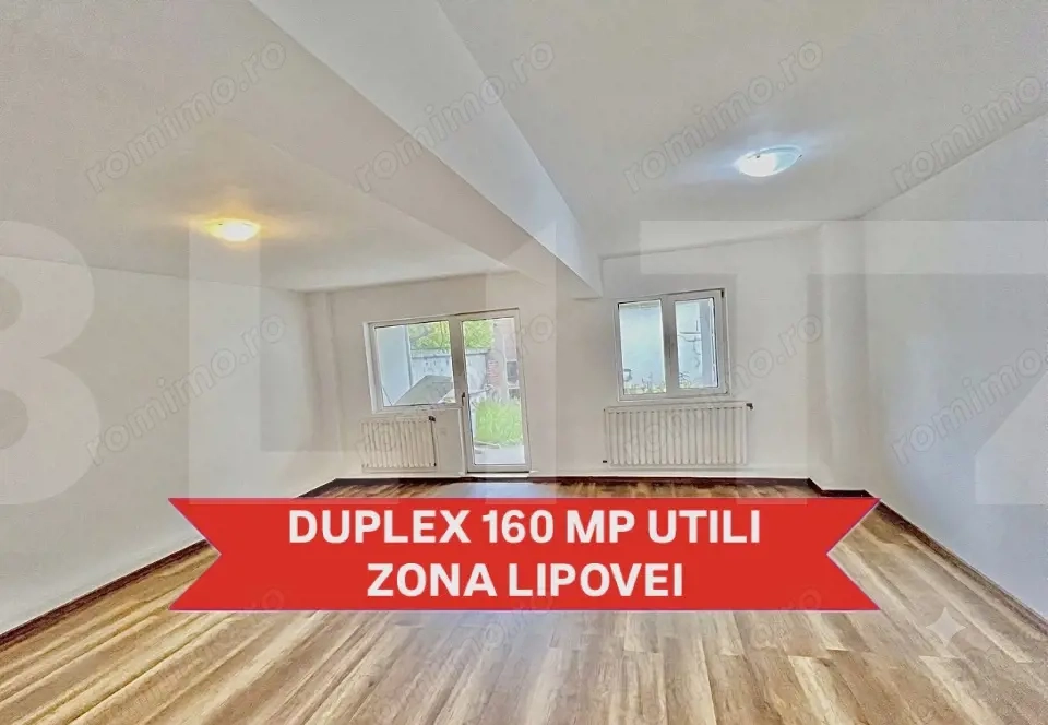 Duplex spațios în Lipovei – 160 mp, locație excelentă