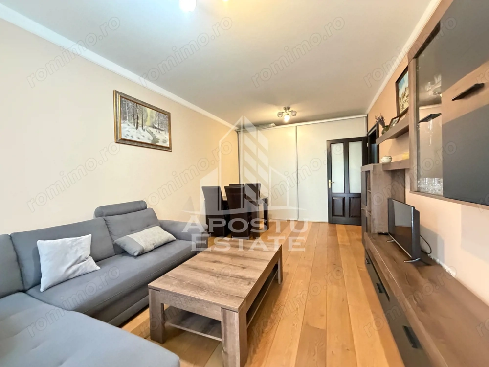 Apartament cu 2 camere, la parter, loc de parcare, in Mehala