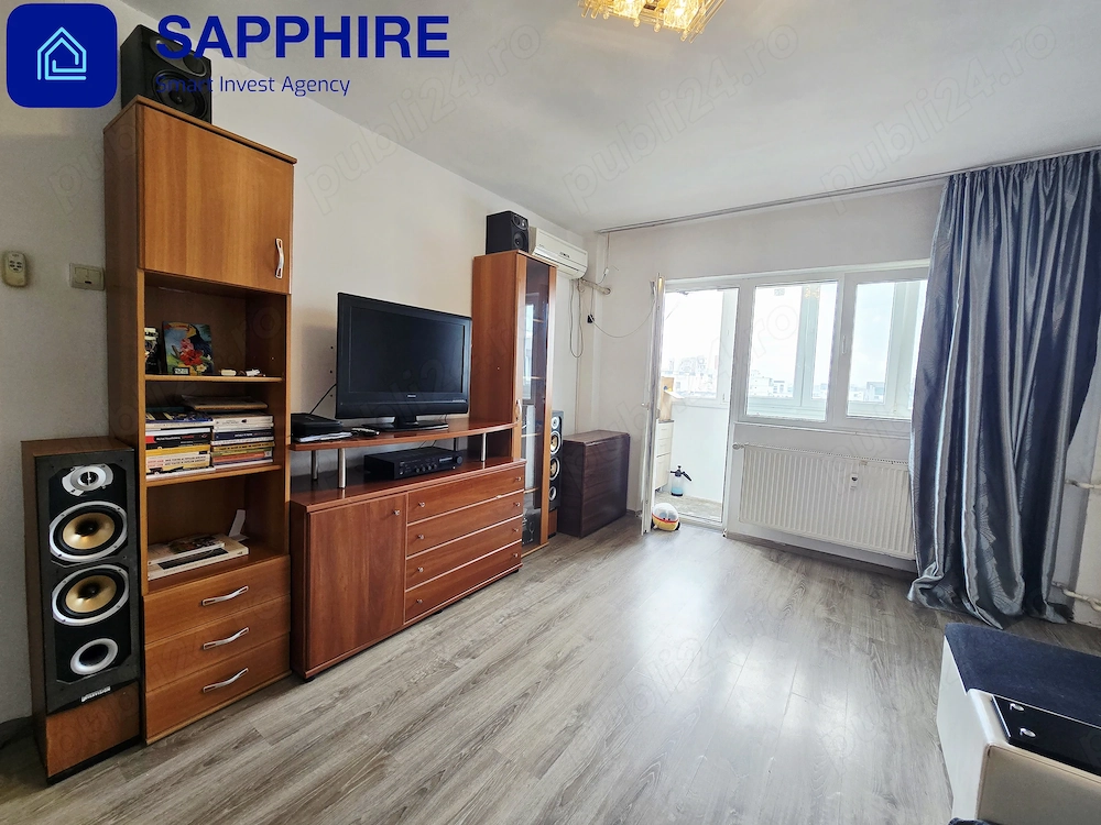 Apartament 3 camere metrou Lujerului, loc parcare, bloc reabilitat