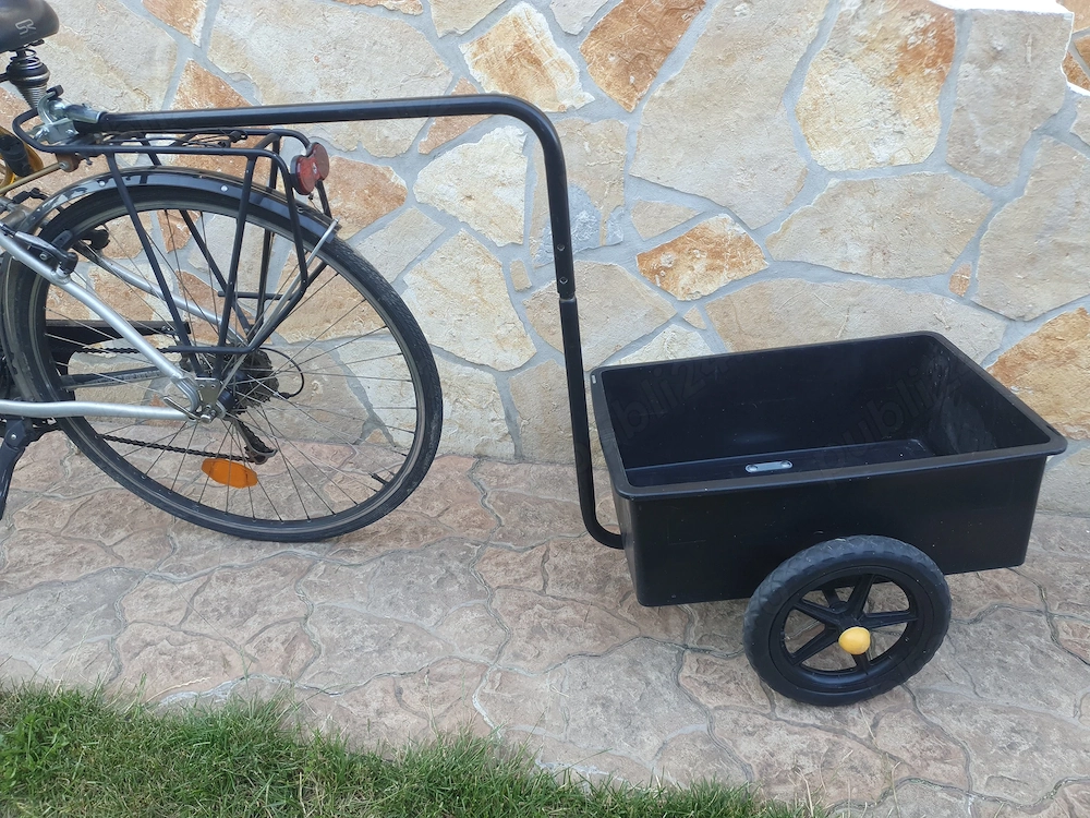 Remorcuta remorca bicicleta Noua, cos, sa scaun biciclete, piese, accesorii, roti bi