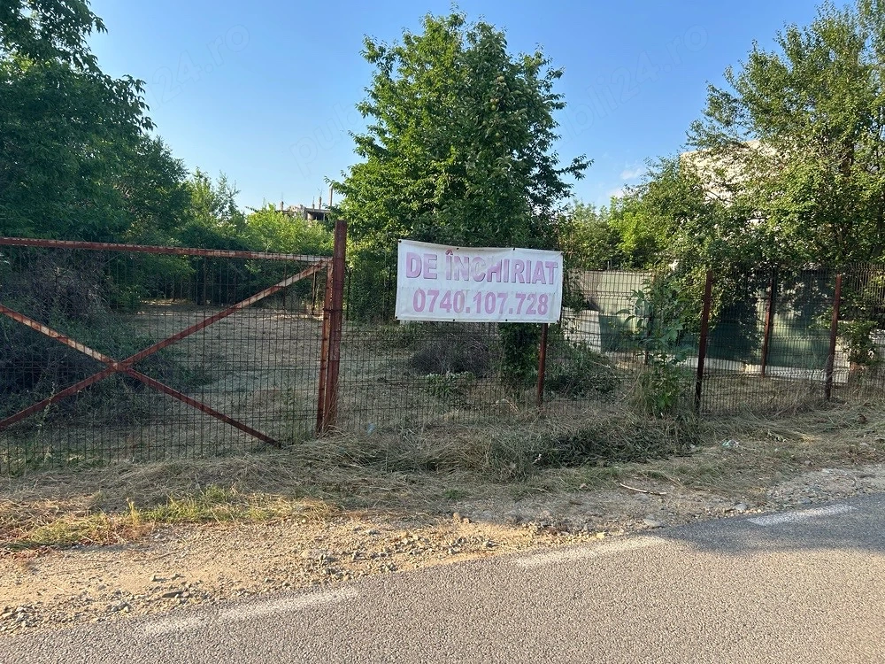 Teren imprejmuit Craiova extravilan de inchiriat Strada Girlesti