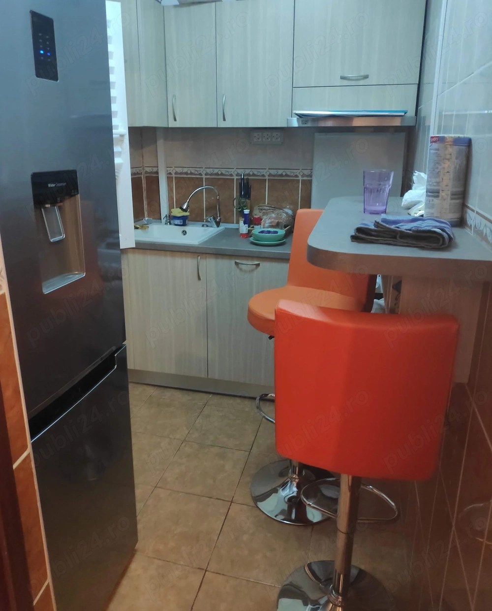 Garsoniera etaj 2 confort 1 zona Saguna 4 apartamente pe etaj