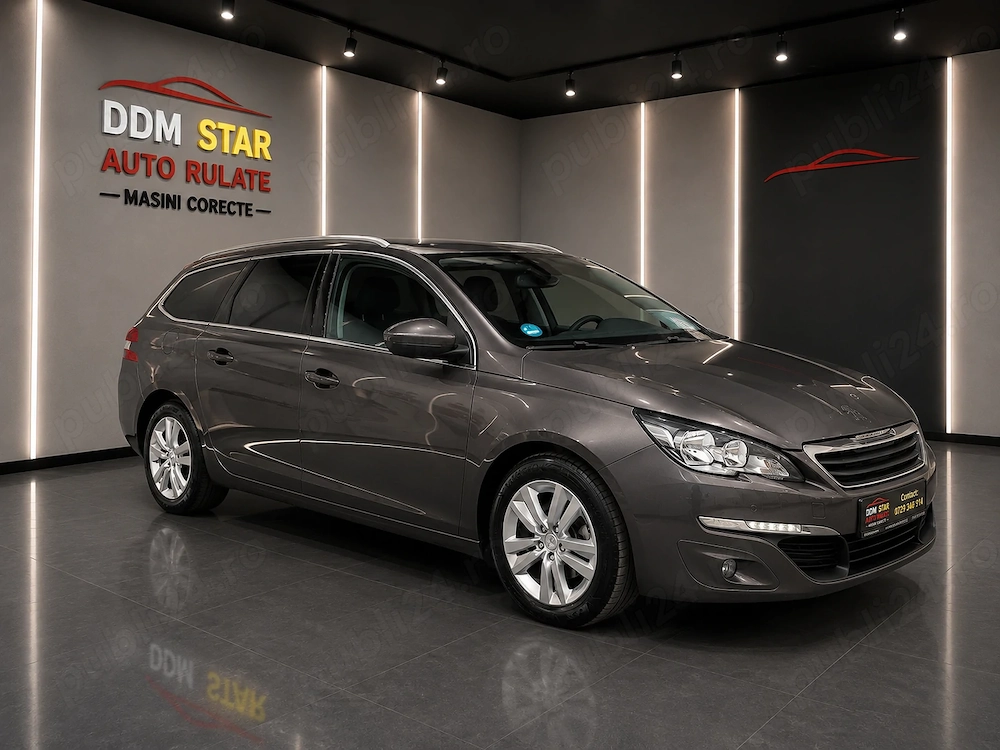 Peugeot 308 SW 1.6 BlueHDI    Plafon panoramic    Garanție    Rate fixe    Euro 6