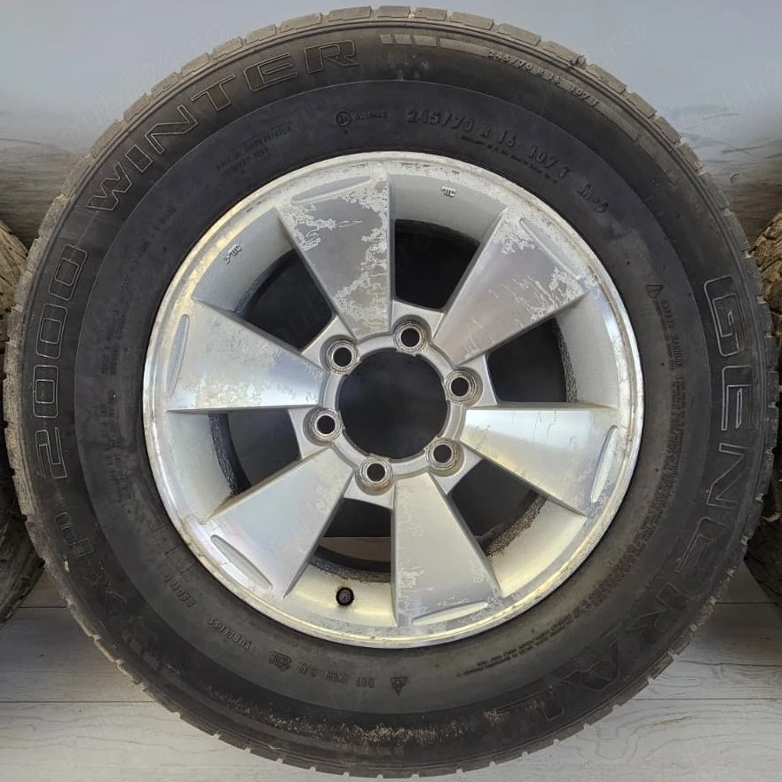Roti/Jante Mitsubishi 6x137.7 (6x5.5) 245/70 R16 Pajero Sport, L200; Nissan Navara, Patrol, Terrano,