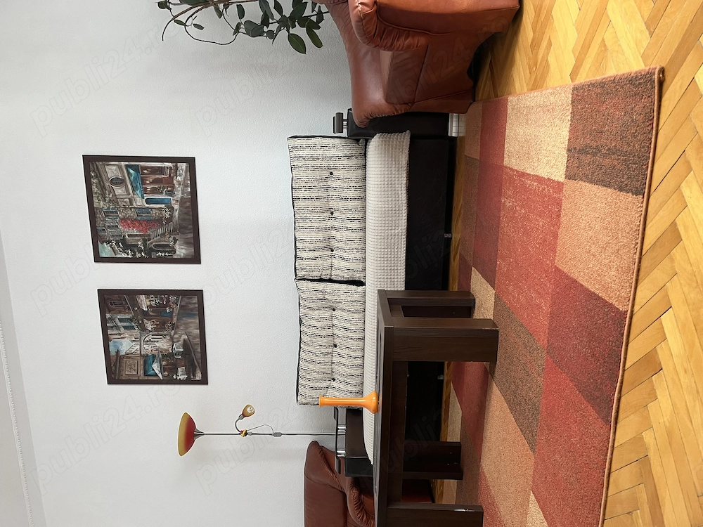 Proprietar ofer spre închiriere apartament cu două camere în centrul civic la mall AFI