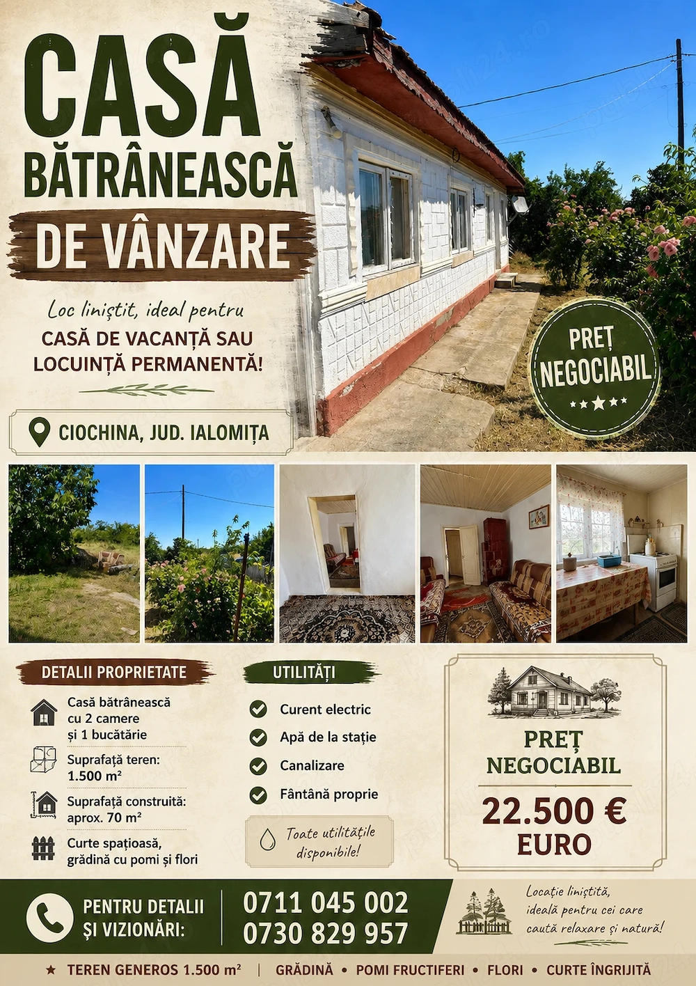 Casă de vânzare 