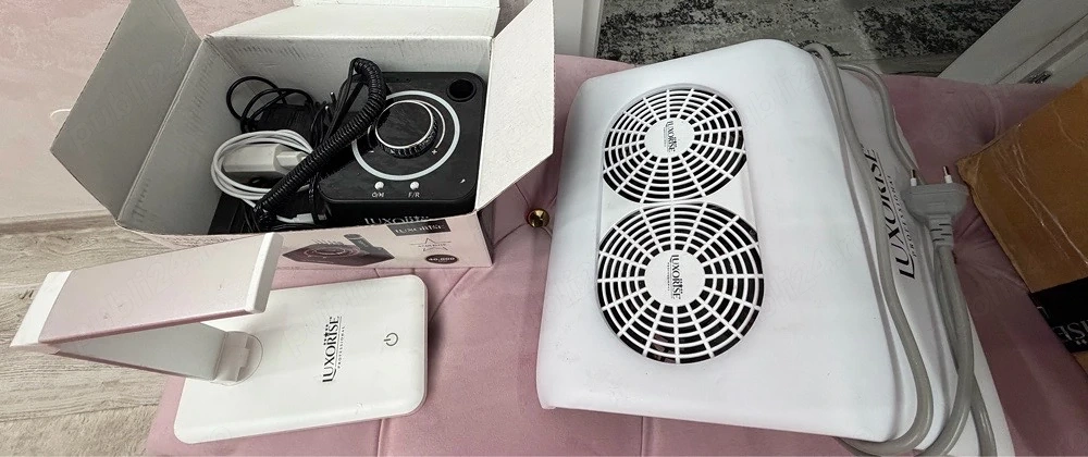 Vând set complet Luxorise pentru manichiură