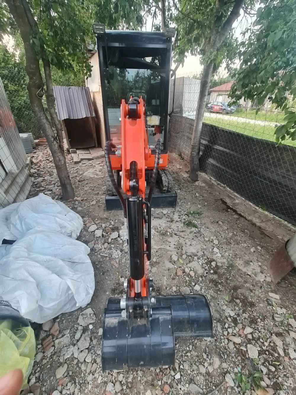 Miniexcavator Lubeck W169