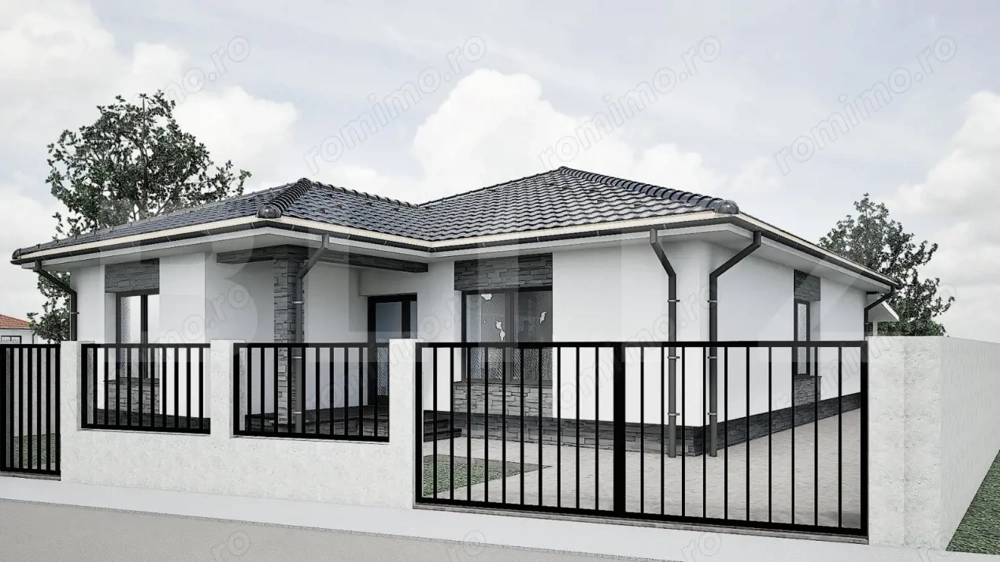Casa individuala, 110 mp, 700 teren, zona Arex