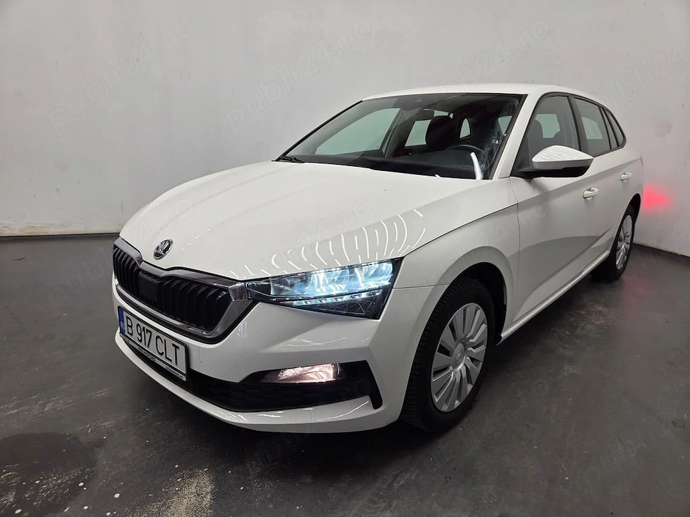 Skoda Scala 1.0 - 110cp. Istoric service. Front assist. Line assist. App-Connect   MirrorLink