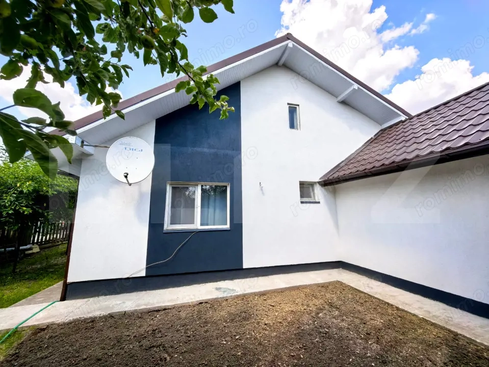 Casă parter cu garaj, 110mp utili si  teren 590 mp – Vorovești, Iași