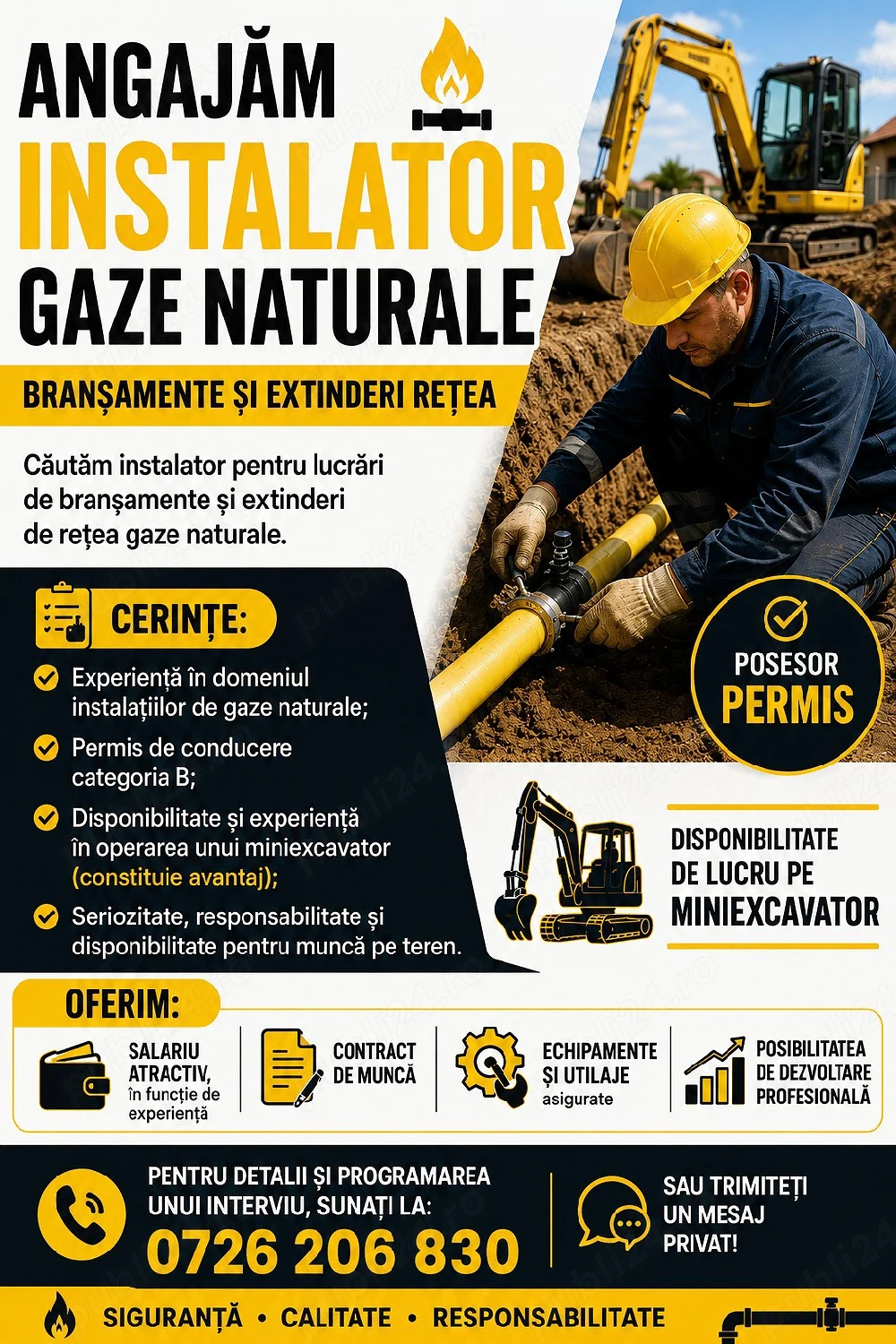 instalator operator