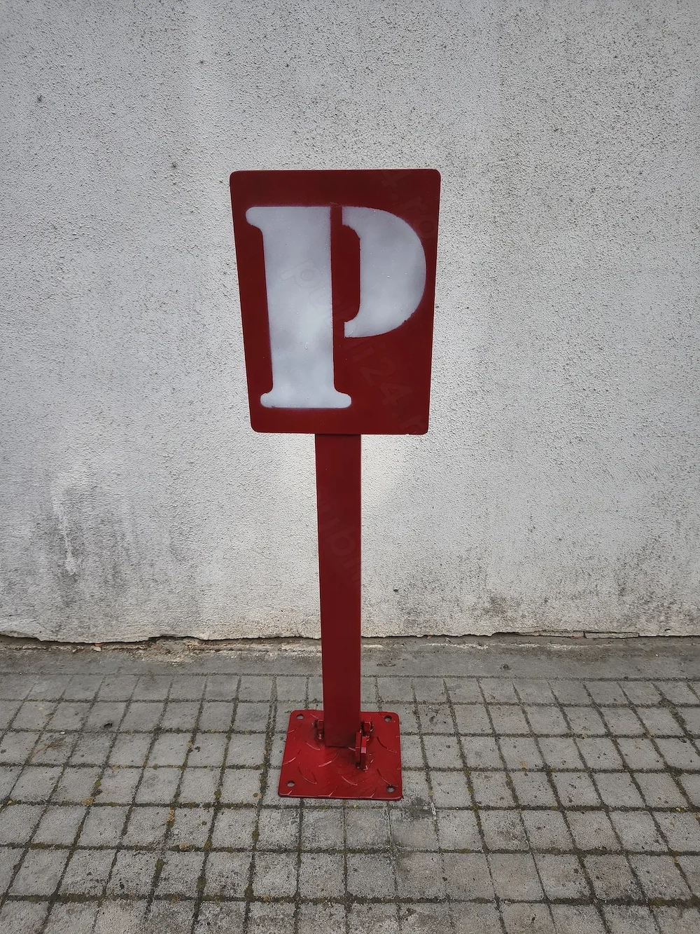 Blocator parcare din metal