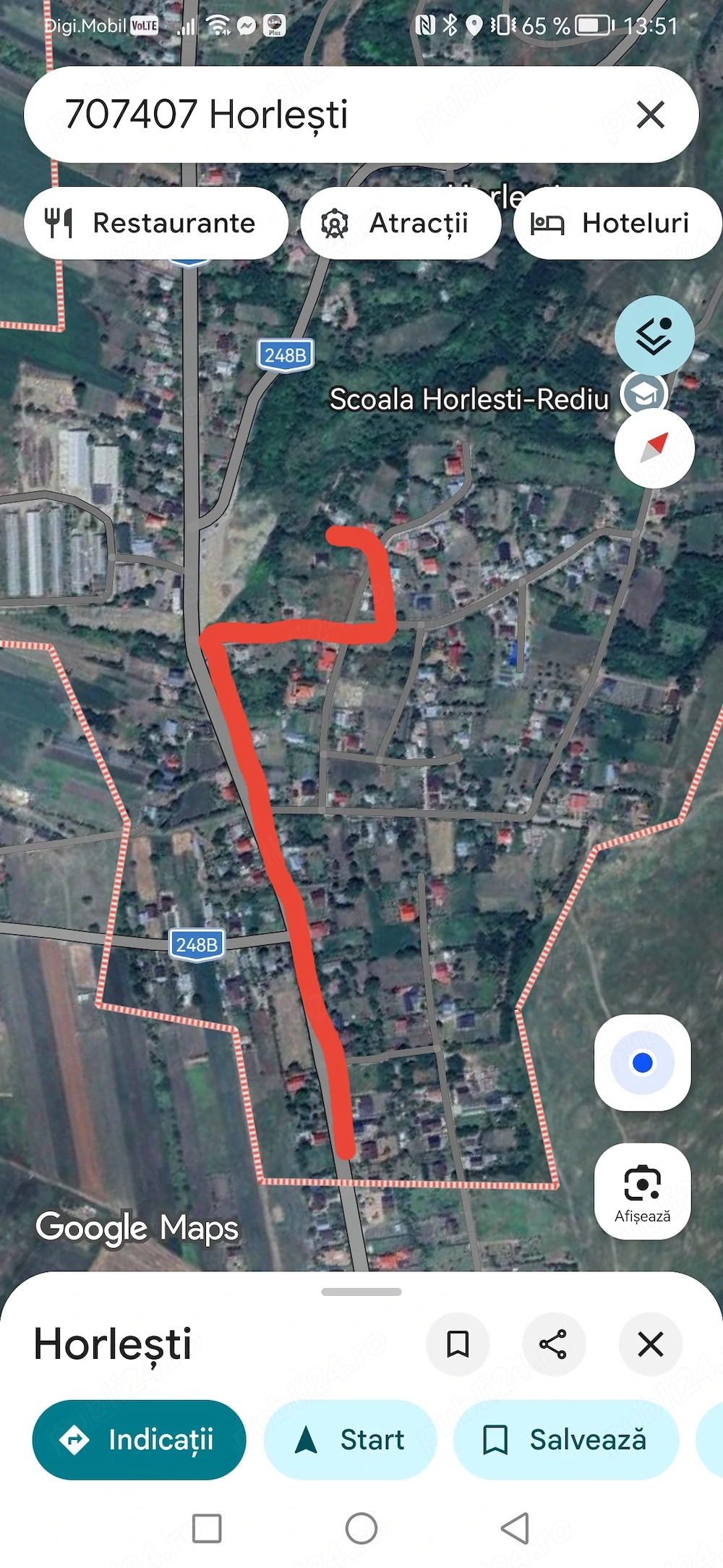 Casa de vânzare, sat horlesti com. Rediu