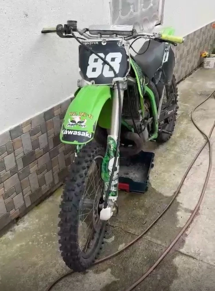 kawasaki kx 250 2t schimb sau vand 