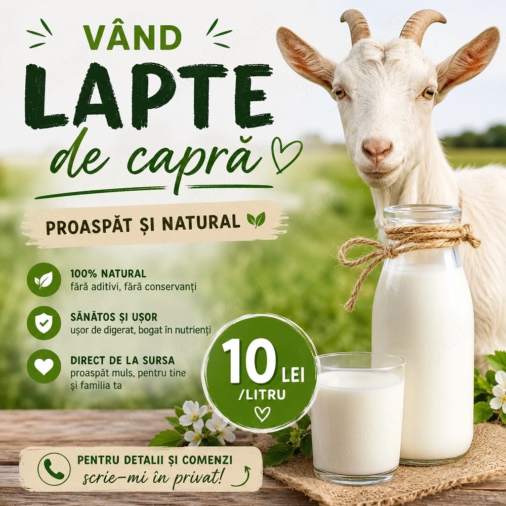 Lapte de capra 