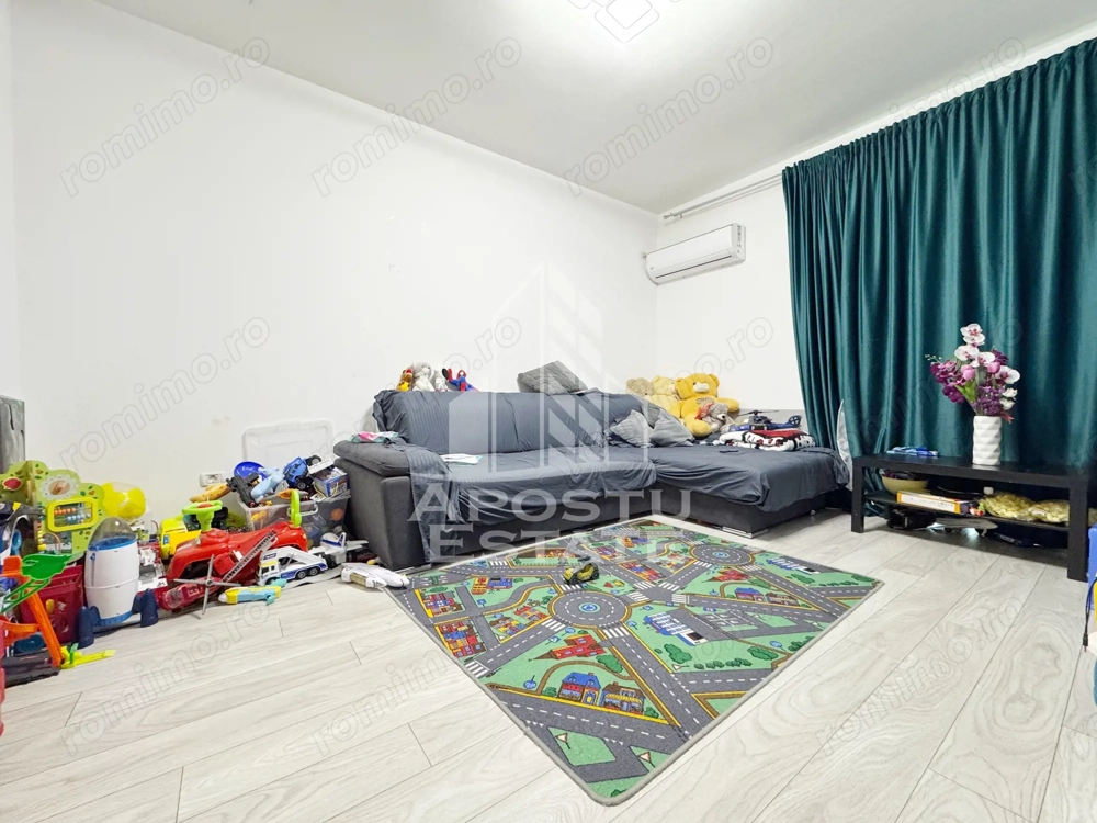 Apartament 2 camere de vanzare, 53mp utili + 8 mp balcon -Giroc