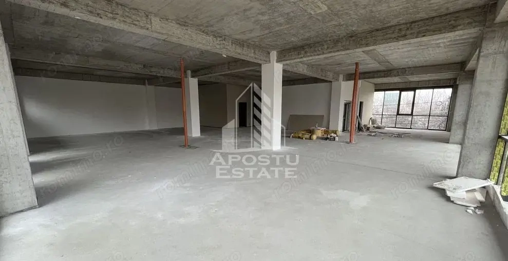 Spatiu comercial 1000 mp utili+ 15 locuri parcare,  zona Torontalului