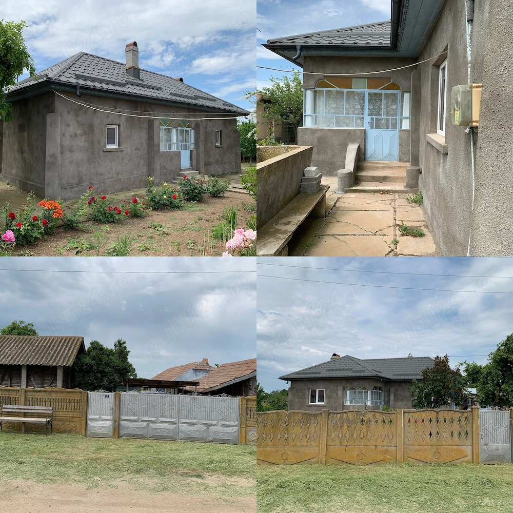 Vând 2 case și teren 1.500 mp   Preț negociabil